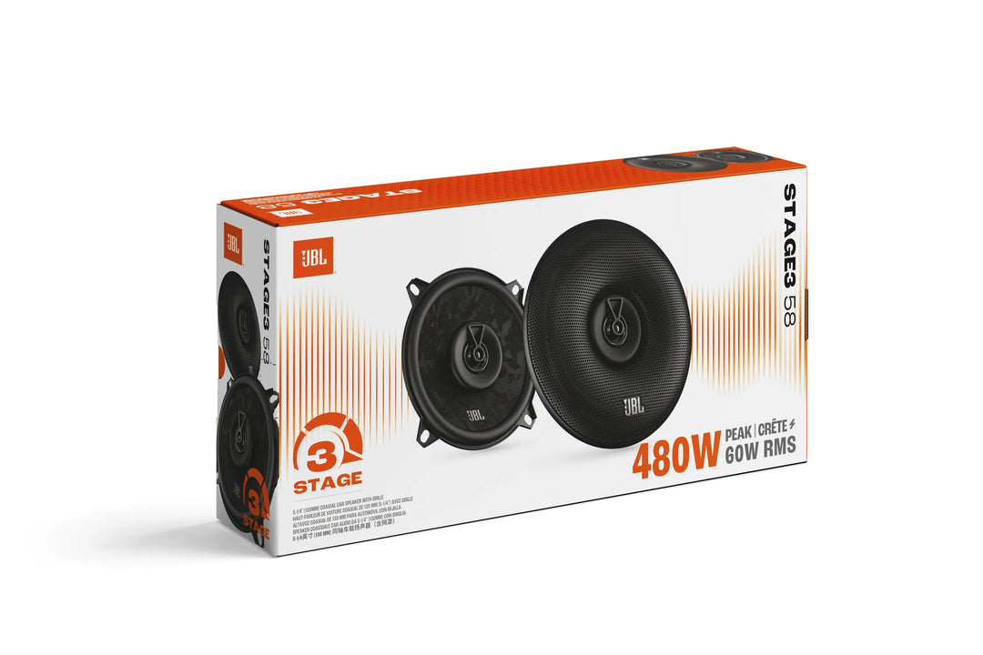 JBL Stage3 Gen2 58 5,25" koaxiala bilhögtalare