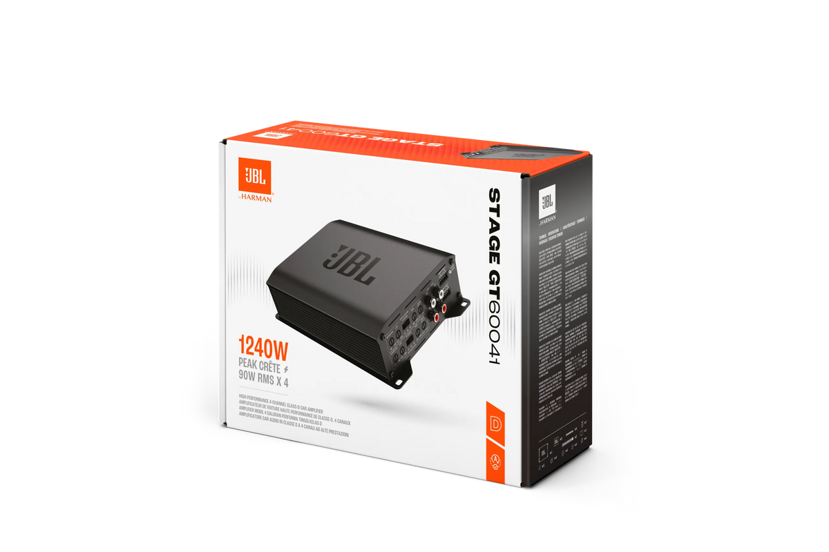 JBL Stage GT 60041 4-kanals förstärkare