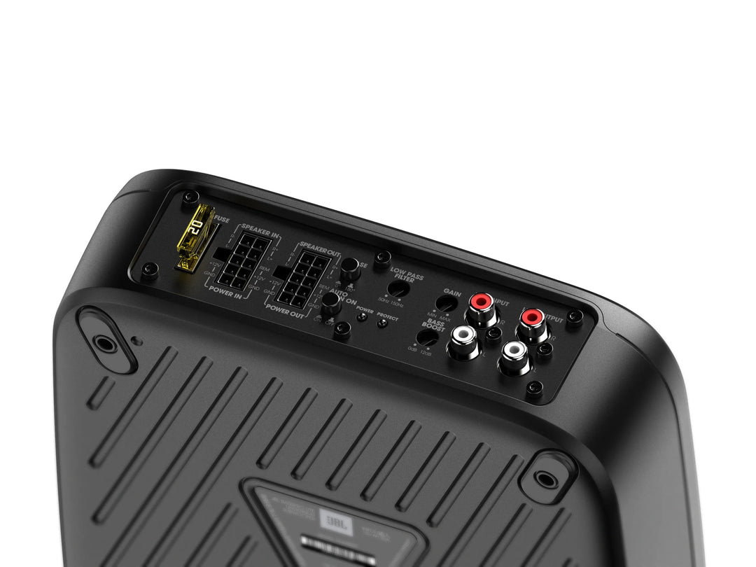 JBL BassPro Lite aktiv 7" subwoofer under sätet