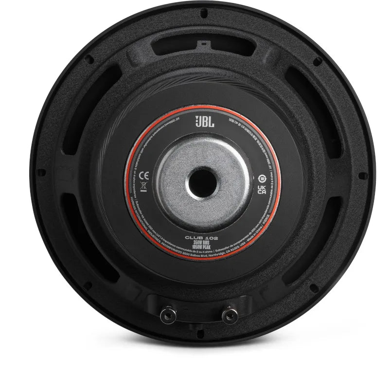 JBL Club 102 10" subwoofer, 2 eller 4 ohm