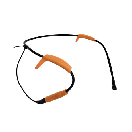 JTS CM-304SP svettåligt fitness-headset, orange