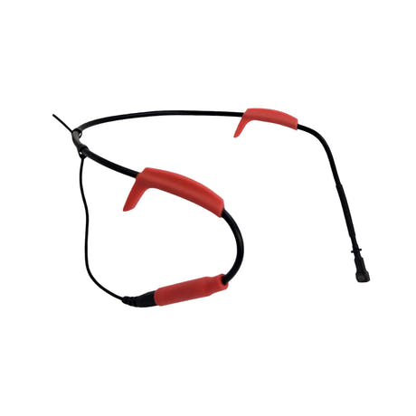 JTS CM-304SP svettåligt fitness-headset, röd
