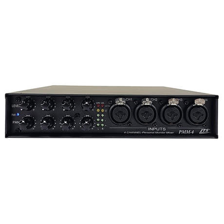 JTS PMM-4 monitormixer med fyra combo-ingångar