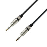 Adam Hall 6,3 mm Jack stereo till 6,3 mm Jack stereo (3 meter)
