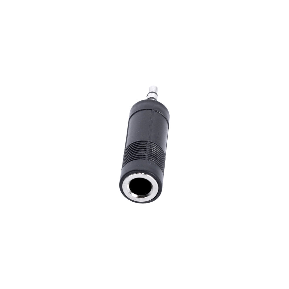 Adapter Ljudkontakt 6,3 mm stereojack hona till 3,5 mm stereojack