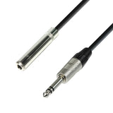 Hörlursförlängningskabel 6,3 mm uttag (6m)