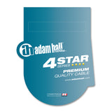 Adam Hall Cables 4 Star Series - Instrument Cable Rean 6,3 mm Jack Mono till 6,3 mm Jack Mono 3 M