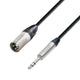 Neutrik XLR hane till 6,3 mm balanserad jack (10m)