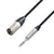 Neutrik XLR hane till 6,3 mm balanserad jack (3m)