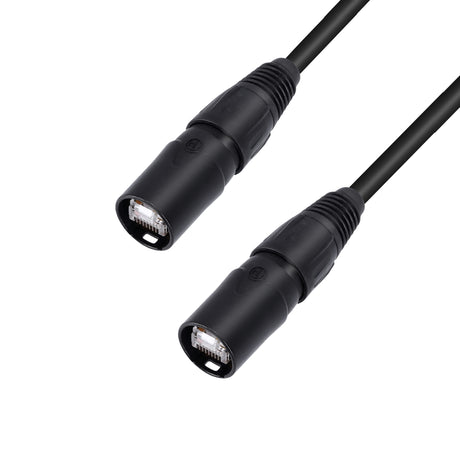 Adam Hall Cables 5 STAR ECON CAT6A 3 m - Datakablar | Cat.6a (S/FTP) Neutrik etherCON® | 3 m