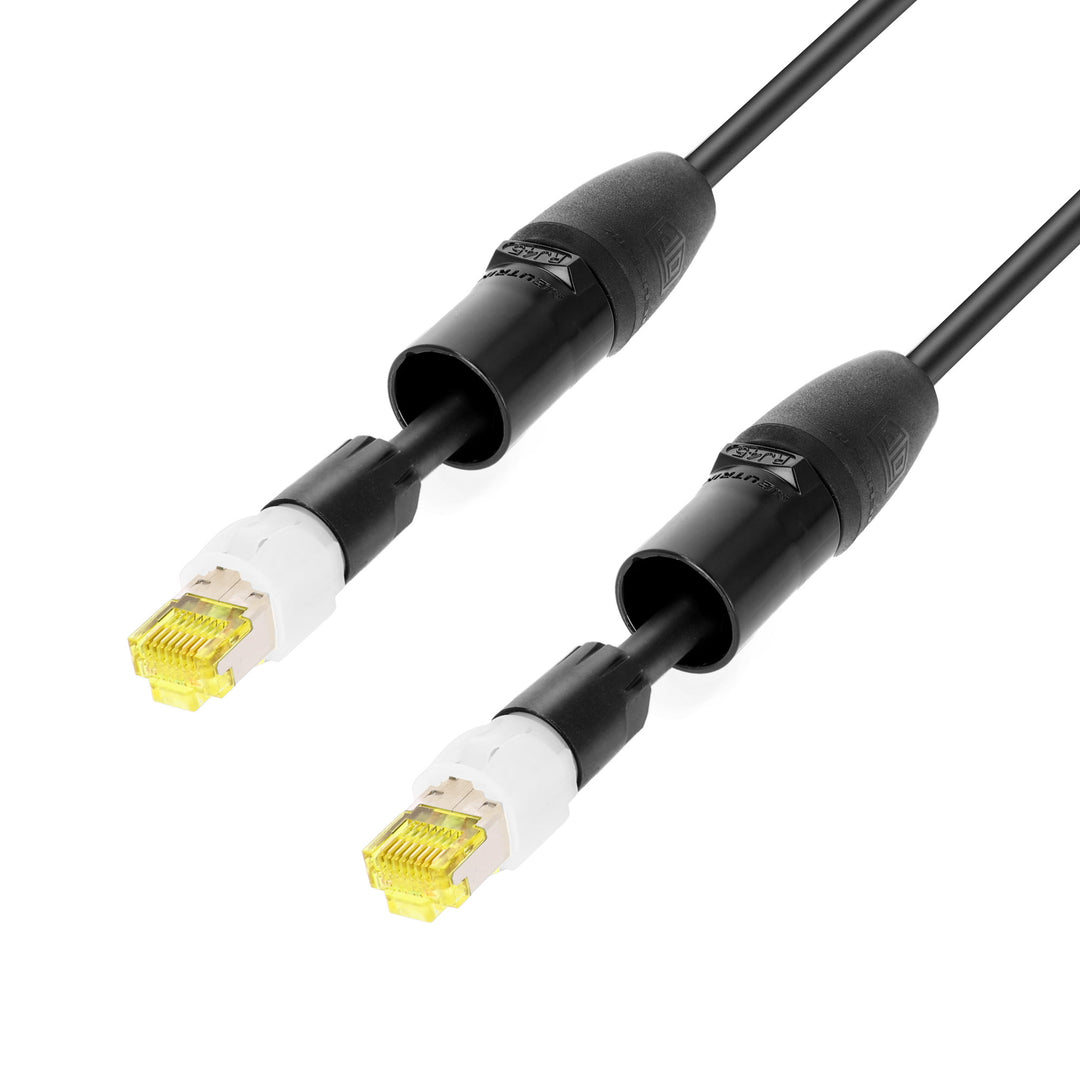 Adam Hall Cables 5 STAR ECON CAT6 RR 10 m – Datakablar | Kat.6a (S/FTP) Neutrik etherCON®, upprullbar | 10 m
