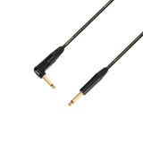 Adam Hall Cables 5 STAR IPR 0600 PALMER®-KABEL – instrumentkabel | Palmer® & Neutrik® vinklad jack till jack TS | 6 m