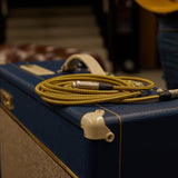 Adam Hall Cables 5 STAR IRP 0600 VINTAGE - Instrumentkabel | Neutrik® vinkeljack TS x jack TS | 6 m
