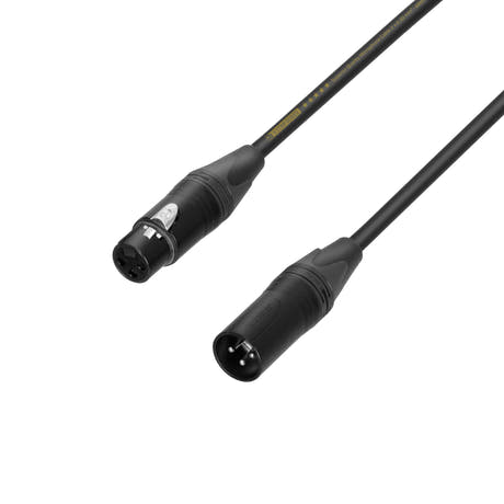 Adam Hall Cables 5 STAR MMF 0150 - Mikrofonkabel | Neutrik® XLR hona x XLR hane | 1,5 m
