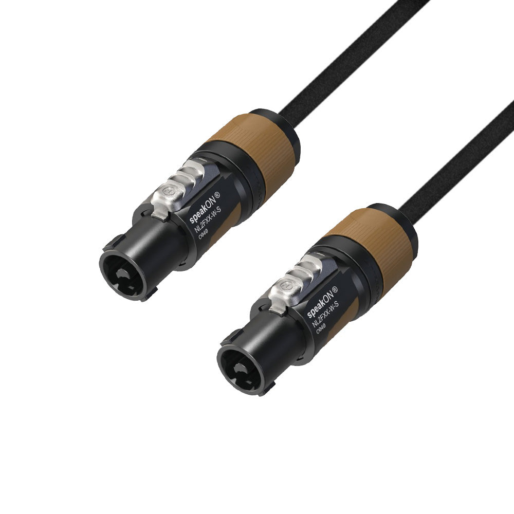 Adam Hall Cables 5 STAR 1,5 SPEAKON 10 m – högtalarkabel Neutrik speakON® 2-polig 2 x 1,5 mm² | 10 m