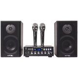 Karaokesystem med Bluetooth och Echo (2x 75W)