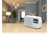 Kenwood CRM30DABW DAB+ Radio (Vit)