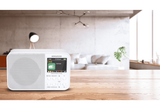 Kenwood CRM30DABW DAB+ Radio (Vit)