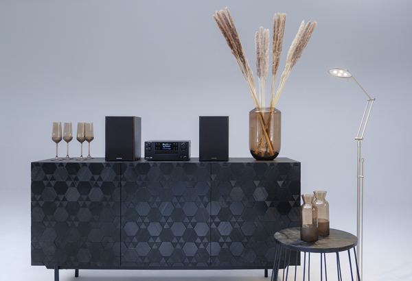 Kenwood M-925DAB-B Minisystem med Bluetooth och DAB+ (svart)