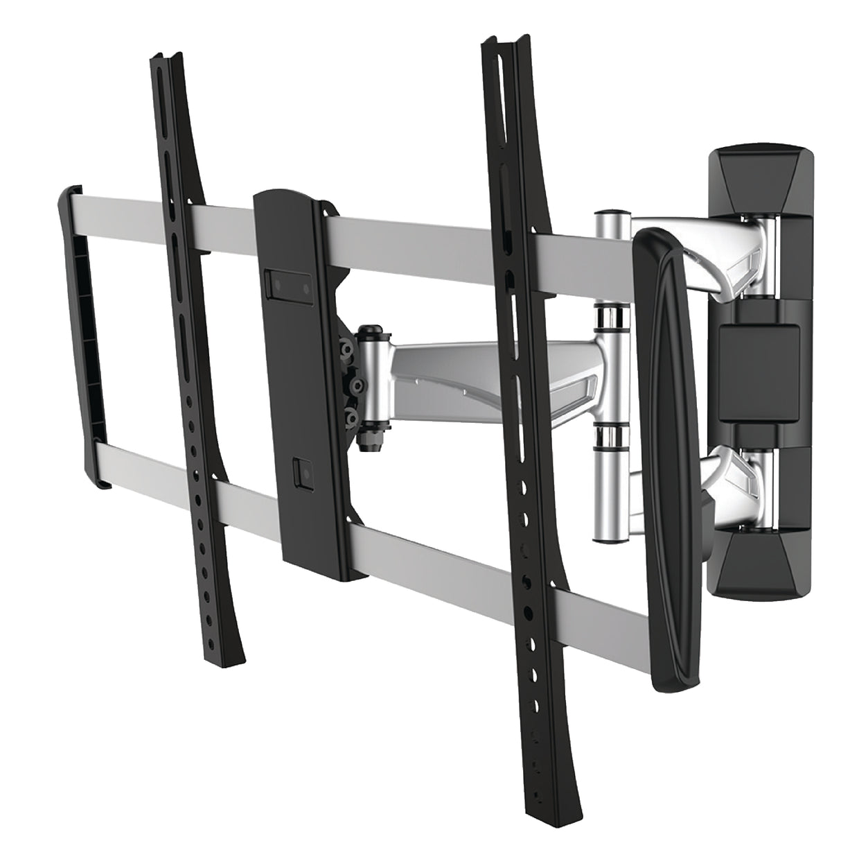 TV fäste helt rörligt (svart, silver, 42-70", 35 kg)