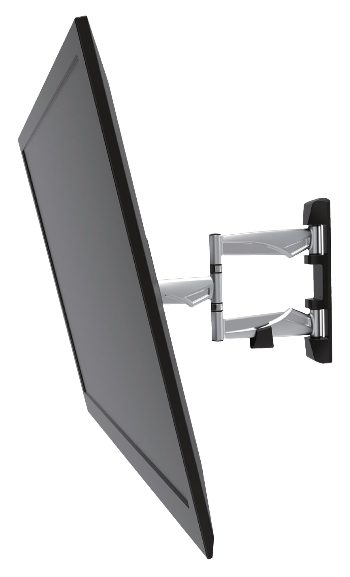 TV fäste helt rörligt (svart, silver, 42-70", 35 kg)