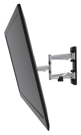 TV fäste helt rörligt (svart, silver, 42-70", 35 kg)