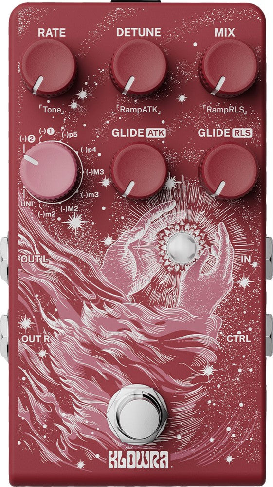 Klowra Vein Multi-pitch-shifter och harmonipedal