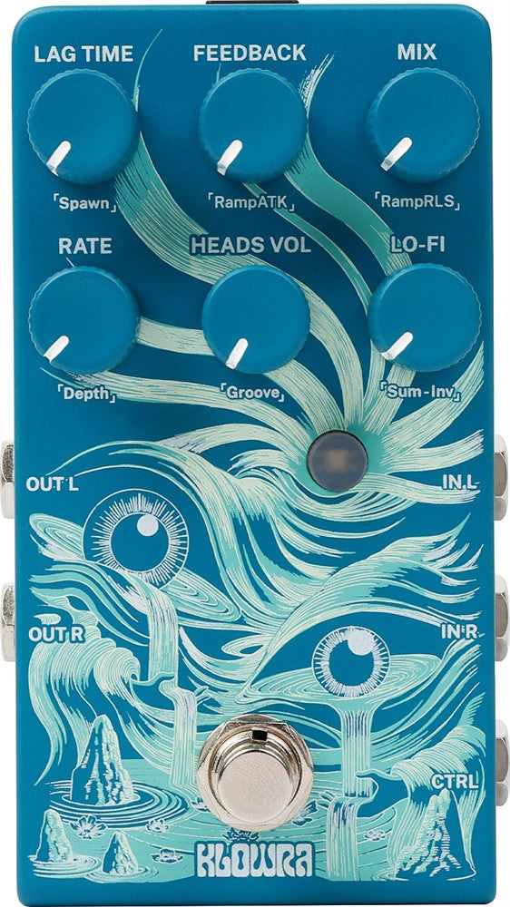 Klowra Rilum Multi-Head delaypedal
