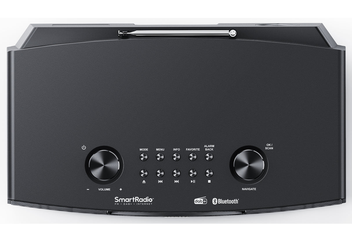 Kenwood CR-ST700SCD-B Radio med Bluetooth och DAB+ (svart)
