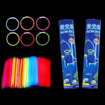 Glowsticks 100 st. (Blandade färger)