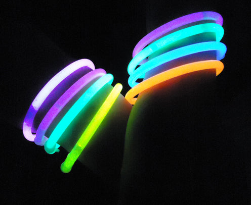 Glowsticks 100 st. (Blandade färger)