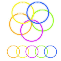 Glowstick armband 100 st. (Fast farg)