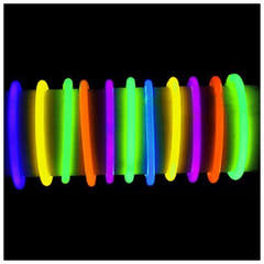 Glowstick armband 100 st. (Fast farg)