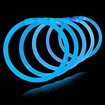 Glowstick armband 100 st. (Fast farg)