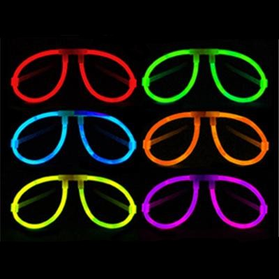 Glowsticks-glasögonbåge (10 st.) svart