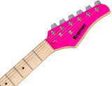 Kramer Focus VT-211S elgitarr (varm rosa)