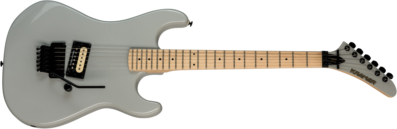 Kramer Guitars Baretta Vintage Electric Guitar (Pewter Grey)