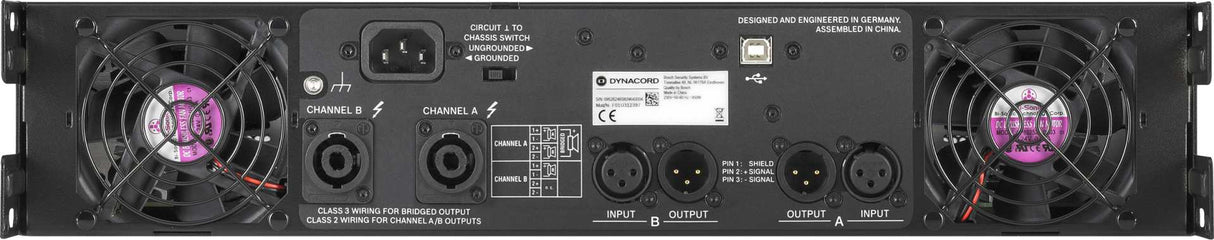 Dynacord L1300FD digital förstärkare (2x650W, DSP)