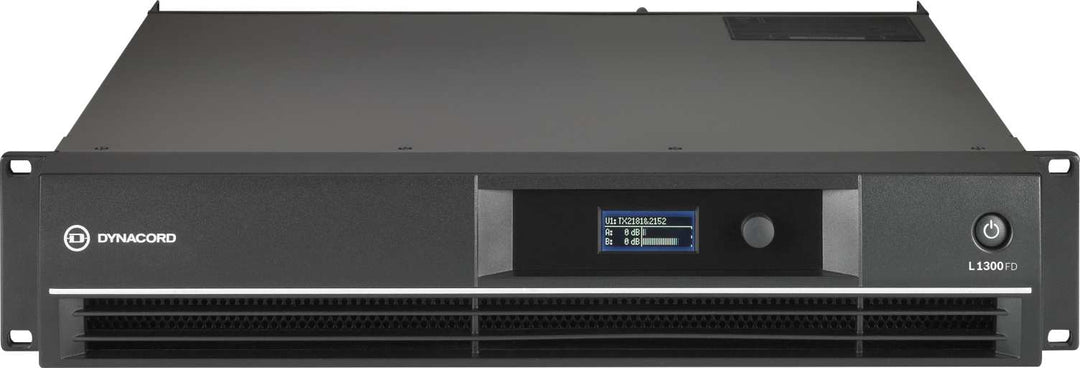 Dynacord L1300FD digital förstärkare (2x650W, DSP)