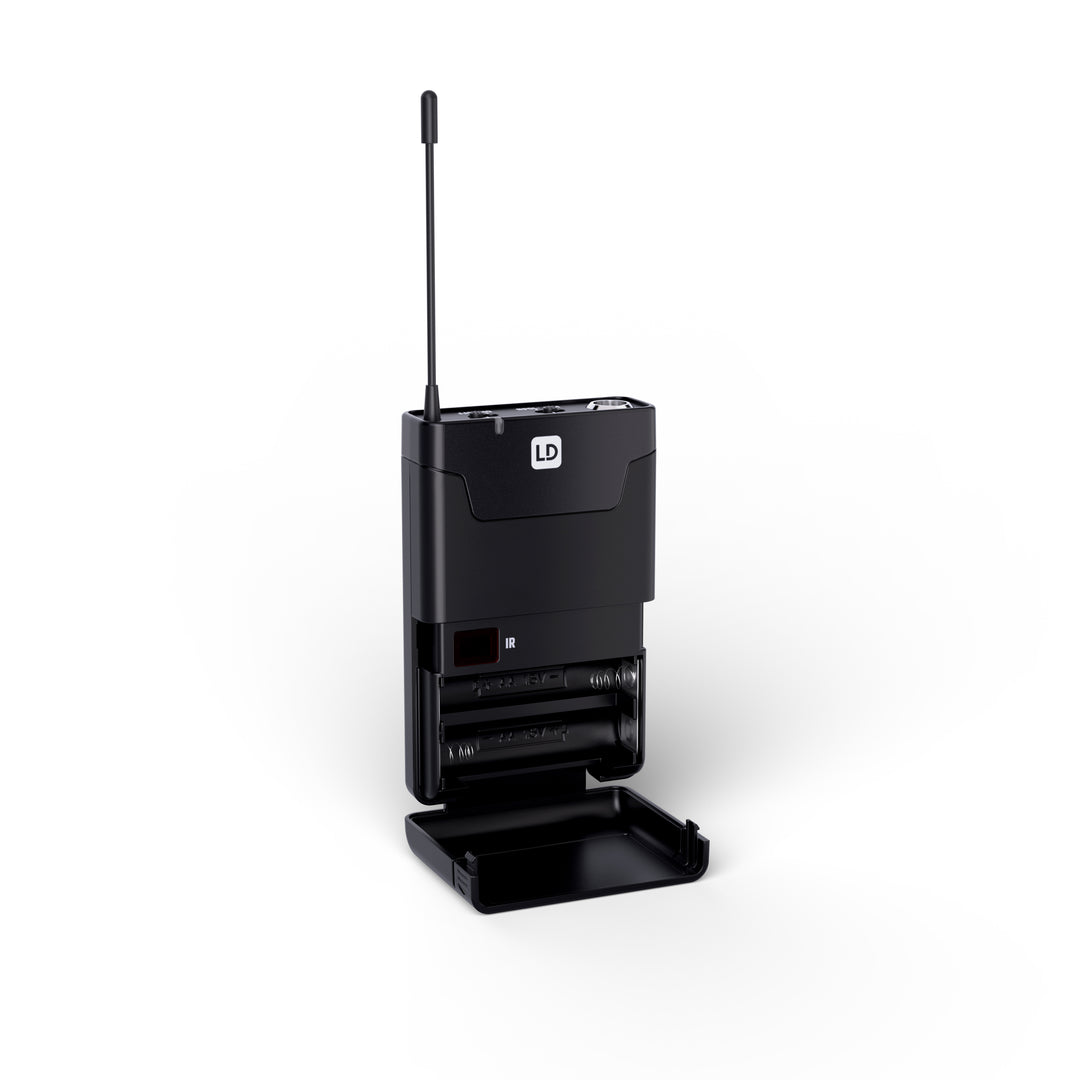 LD Systems ANNY® 10 BPH 2 B5 - 10" bärbart batteridrivet Bluetooth® PA-system med mixer och 2x headsetmikrofoner (inkl. bodypacks)