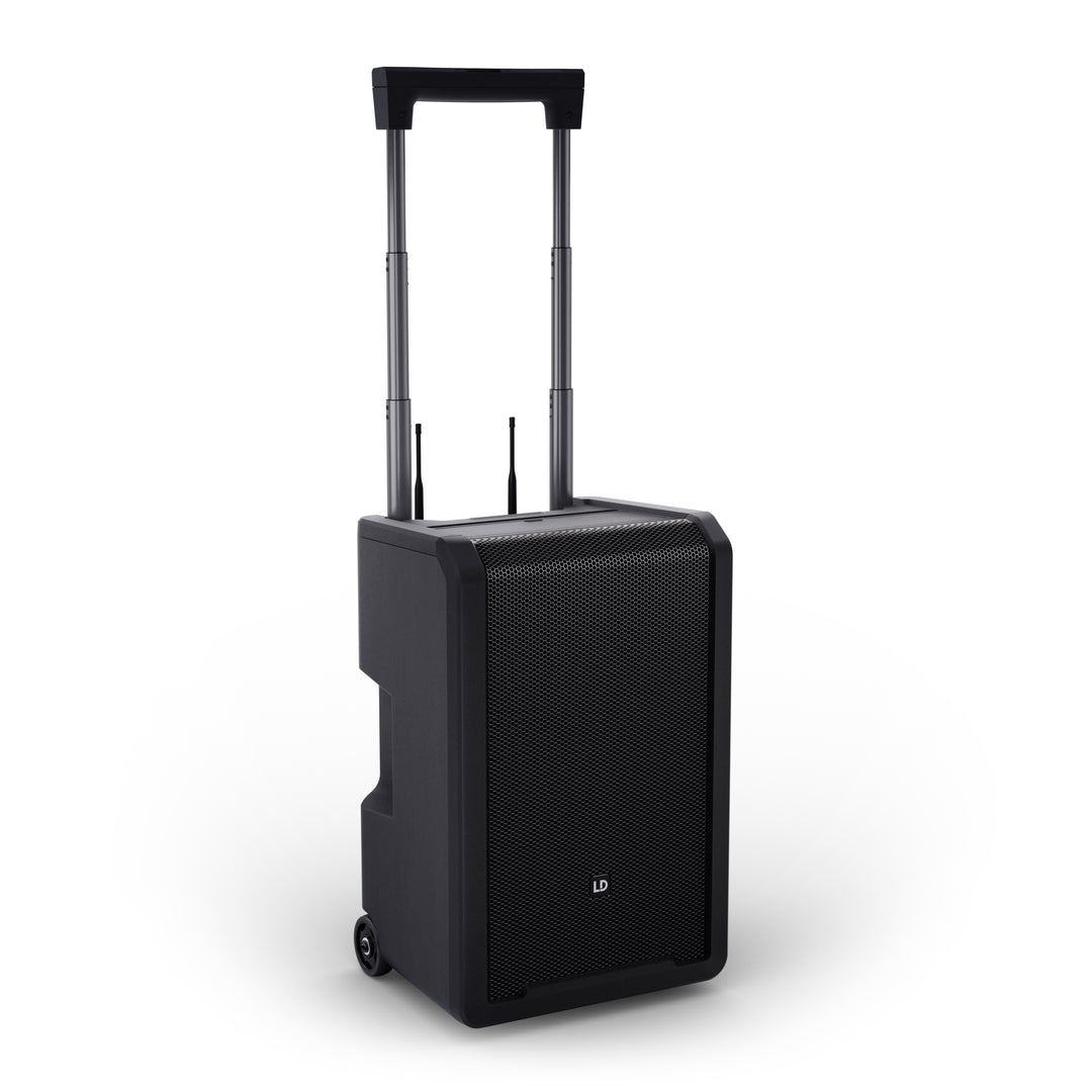 LD Systems ANNY® 10 BPH 2 B5 - 10" bärbart batteridrivet Bluetooth® PA-system med mixer och 2x headsetmikrofoner (inkl. bodypacks)