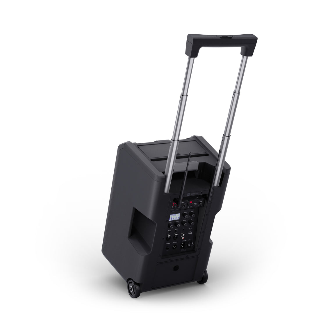 LD Systems ANNY® 10 BPH 2 B5 - 10" bärbart batteridrivet Bluetooth® PA-system med mixer och 2x headsetmikrofoner (inkl. bodypacks)