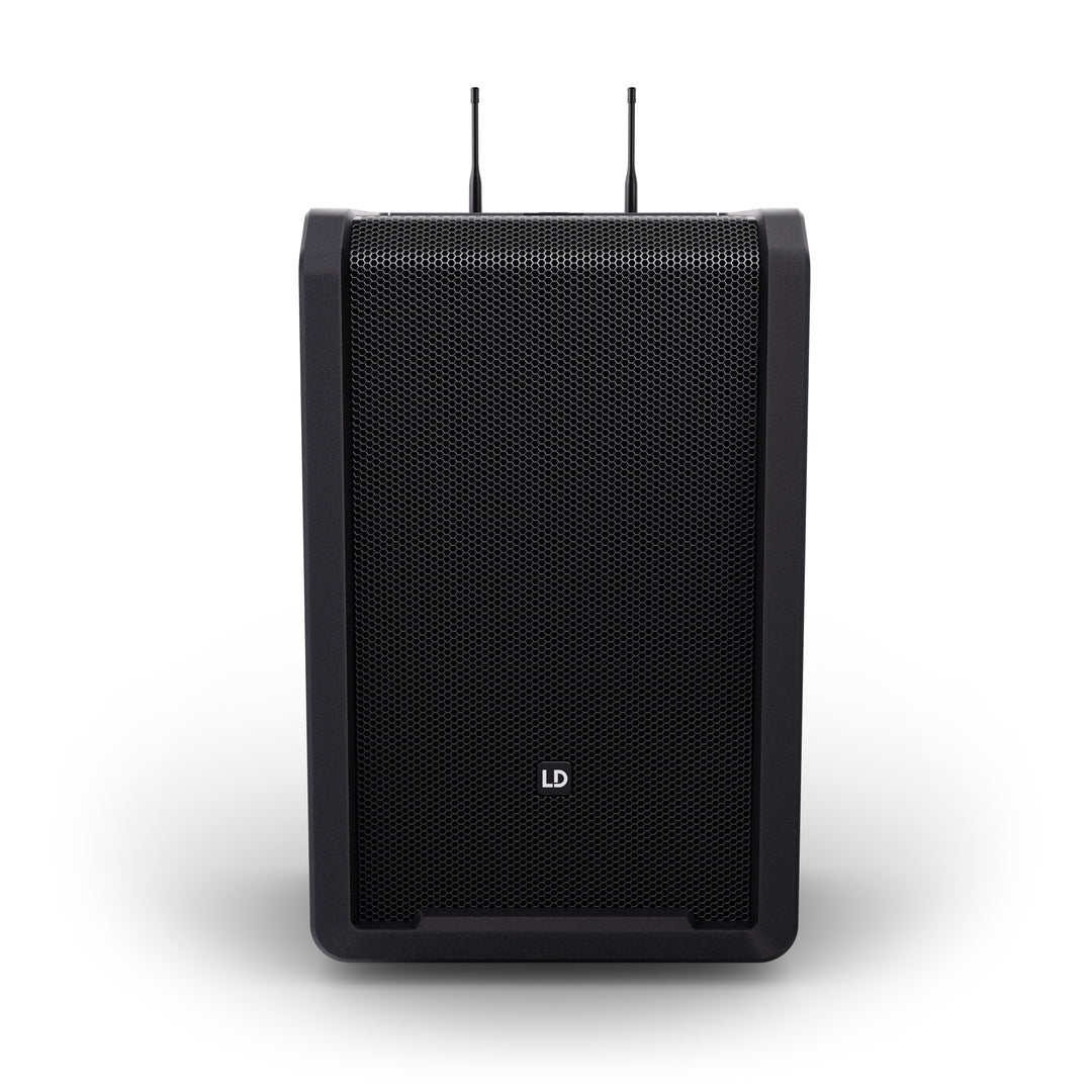 LD Systems ANNY® 10 HHD 2 B5 – 10" bärbart batteridrivet Bluetooth® PA-system med mixer och 2x trådlösa handmikrofoner
