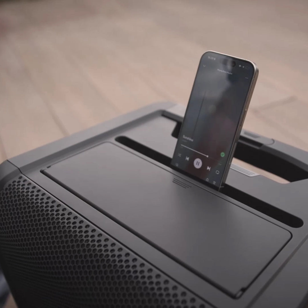 LD Systems ANNY® 10 HHD 2 B6 - 10" portabelt batteridrivet Bluetooth® PA-system med mixer och 2x trådlösa handhållna mikrofoner