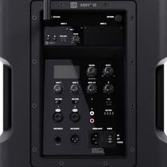 LD Systems ANNY® 10 HHD B5 - 10" bärbart batteridrivet Bluetooth® PA-system med mixer och 1x trådlös handhållen mikrofon