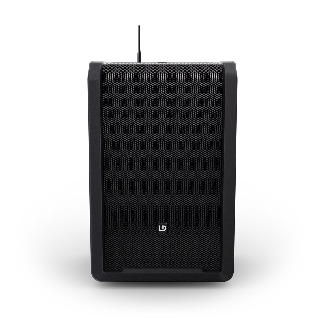 LD Systems ANNY® 10 HHD B6 - 10" portabelt batteridrivet Bluetooth® PA-system med mixer och 1x trådlös handhållen mikrofon