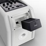 LD Systems ANNY® 8 BPH B6 W - Portabel batteridriven Bluetooth® PA-högtalare med mixer och 1x headset-mikrofon (inkl. bodypack), Ren vit