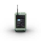 LD Systems ANNY® 8 BPH B8 GN - Portabel batteridriven Bluetooth® PA-högtalare med mixer och 1x headset-mikrofon (inkl. bodypack), Adventure Green