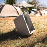 LD Systems ANNY® 8 BPH B8 G - Portabel batteridriven Bluetooth® PA-högtalare med mixer och 1x headsetmikrofon (inkl. bodypack), Urban Grey