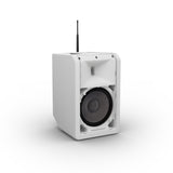 LD Systems ANNY® 8 BPH B8 W - Portabel batteridriven Bluetooth® PA-högtalare med mixer och 1x headsetmikrofon (inkl. bodypack), Ren vit